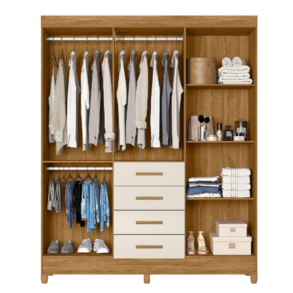 Clóset Di Poretti Aruba / 6 Puertas / 4 Cajones image number 1.0