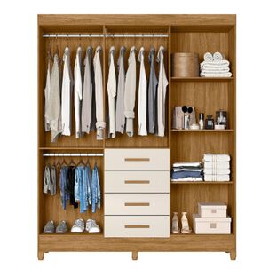 Clóset Di Poretti Aruba / 6 Puertas / 4 Cajones