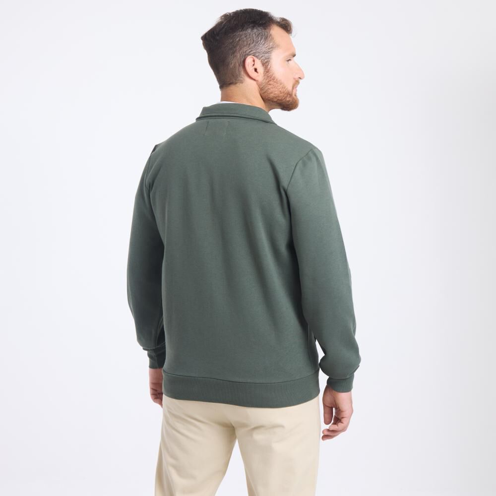 Polerón Liso Regular Cuello Redondo Hombre Herald image number 3.0