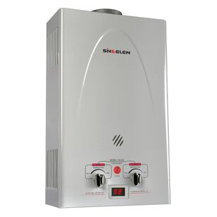 Calefont Sindelen CFN-7GLSI / Tiro Natural / Gas Licuado  / 7 Litros