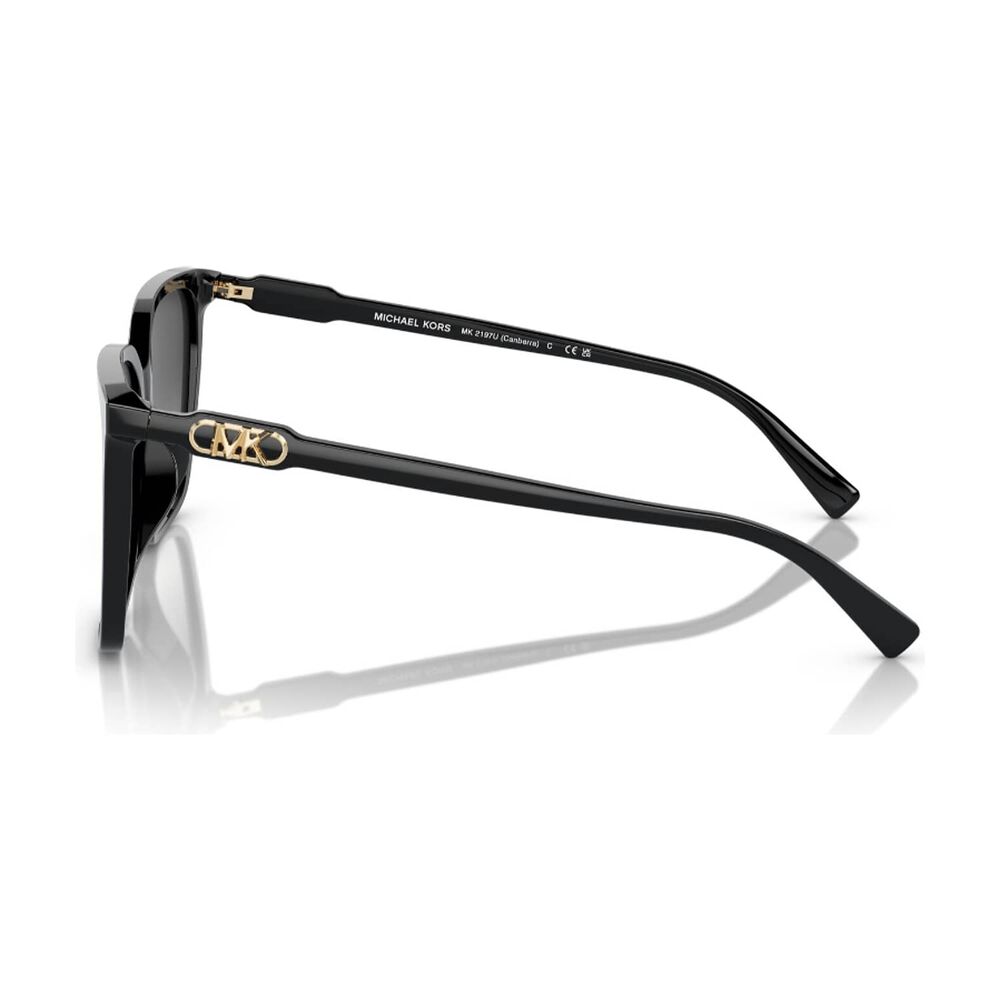Lentes De Sol Canberra Black Polished Michael Kors image number 2.0