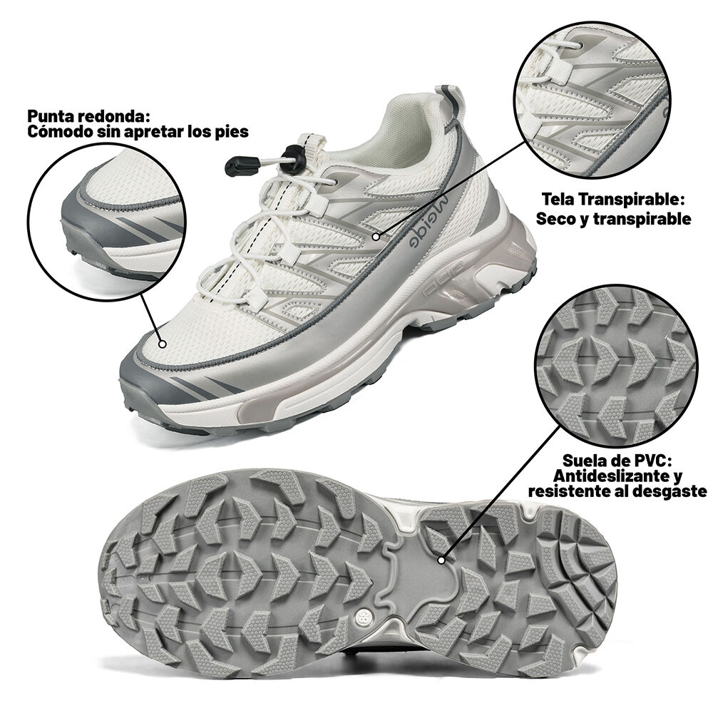 Zapatilla Casual Mujer Urbana Deportiva Vintage Weide Tfa301 image number 7.0