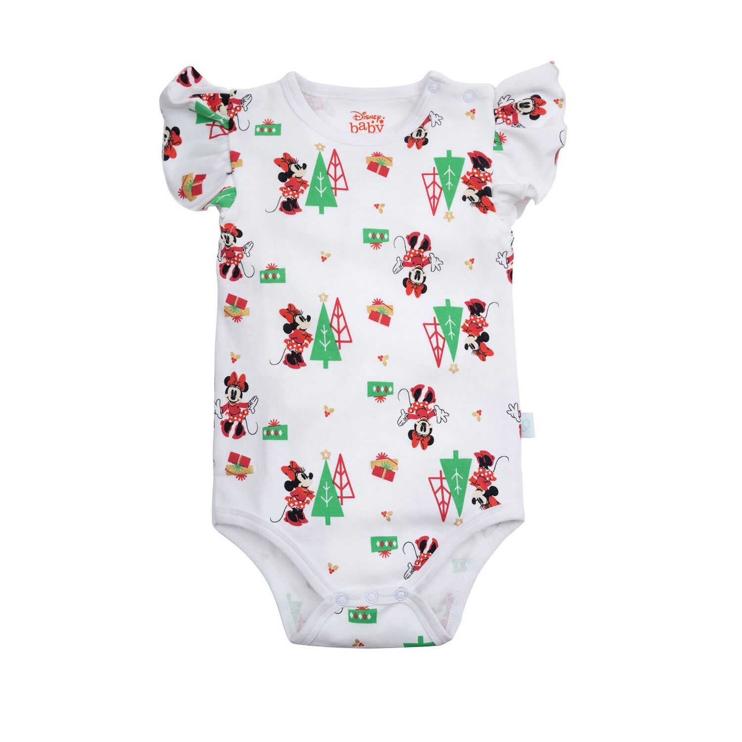 Set 4 Piezas Navidad Blanco Minnie Ni&ntilde;a 18-24 Meses image number 2.0
