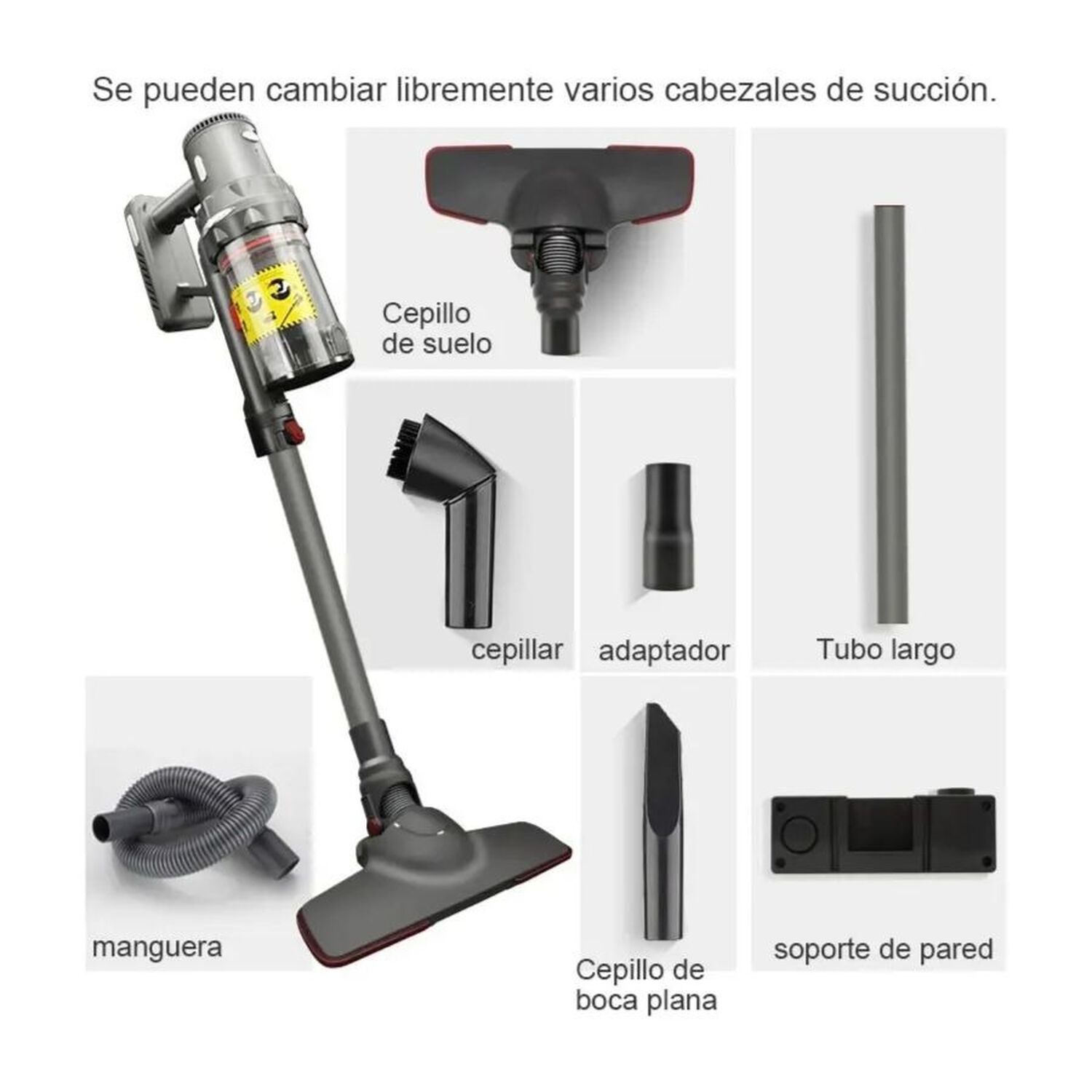Aspiradora Vertical Inal&aacute;mbrica Sokany Sk-3377 De Mano image number 1.0
