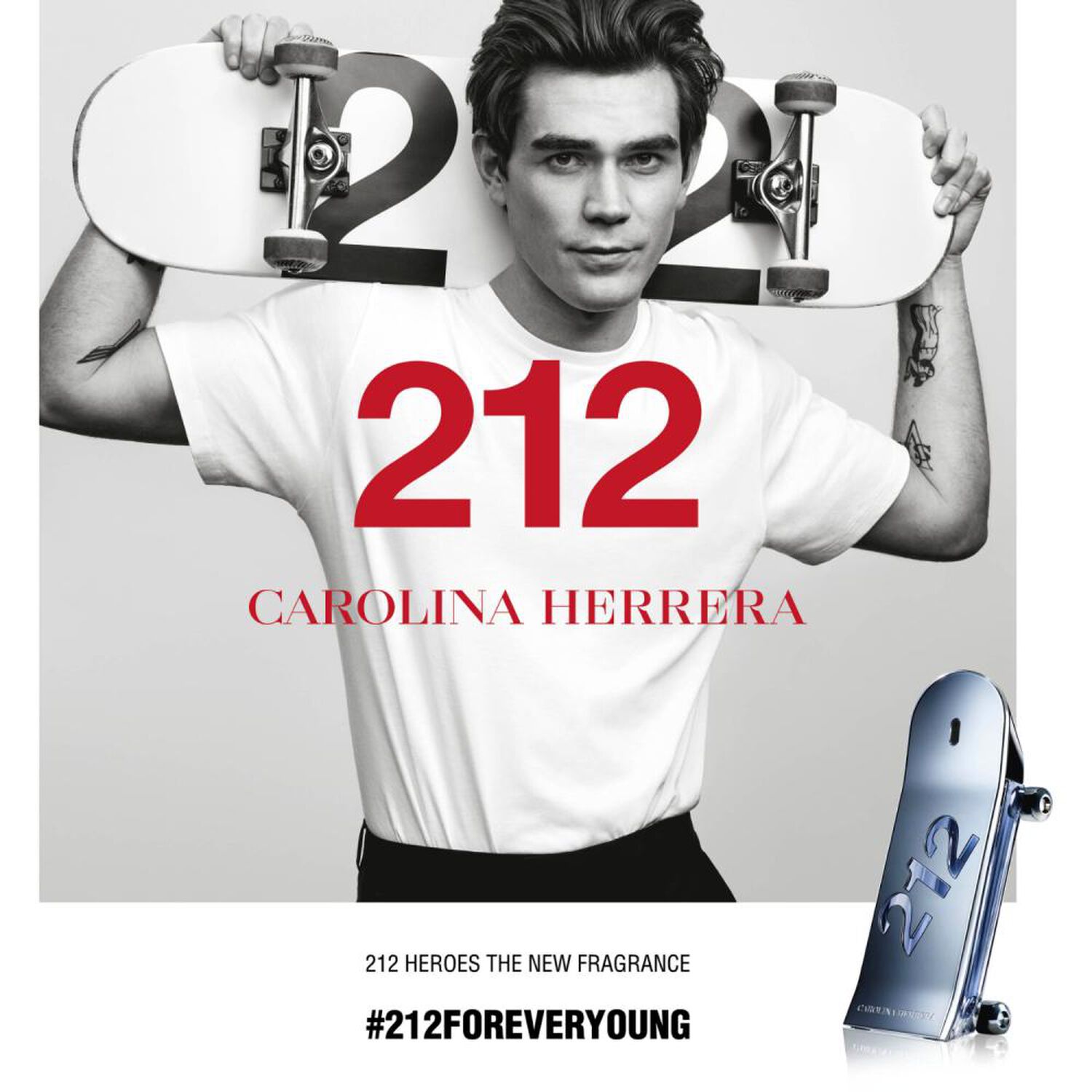 Perfume 212 Heroes Carolina Herrera / 50 Ml / Eau De Toilette image number 6.0