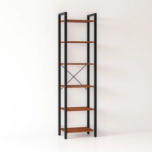 Estanter&iacute;a Industrial Blackline Con 6 Repisas 40x30x187.5