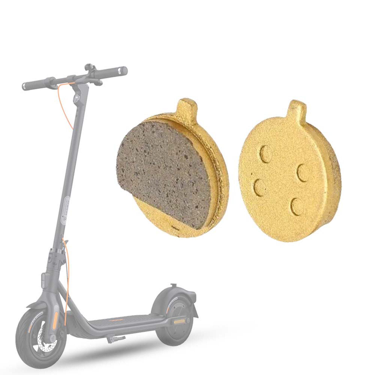 Pastillas De Freno Scooter Segway Serie F image number 0.0