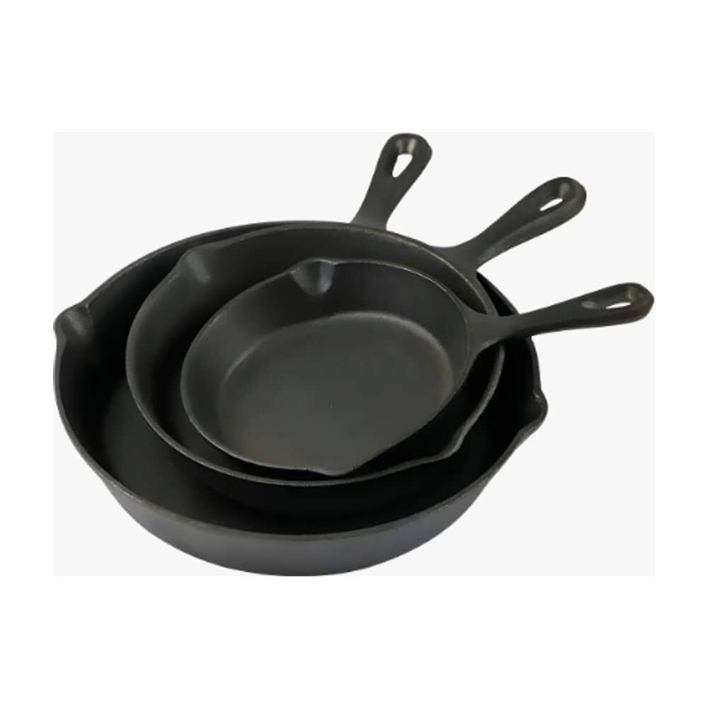 Sartenes De Hierro Fundido Juego De Sartenes 3 Piezas image number 0.0