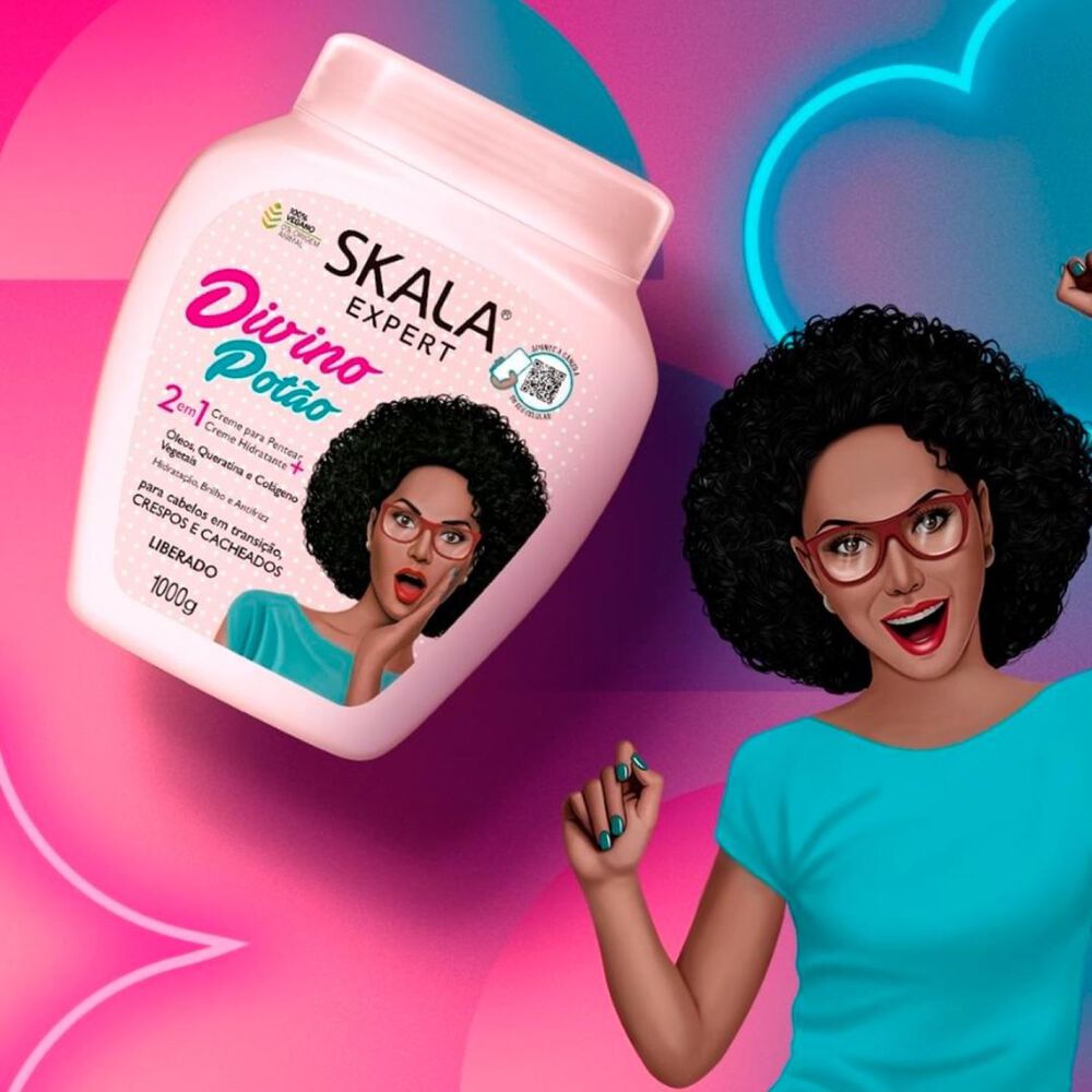Mascara Divino Potao 2en1 1kg Skala Expert Crespo Divino image number 1.0