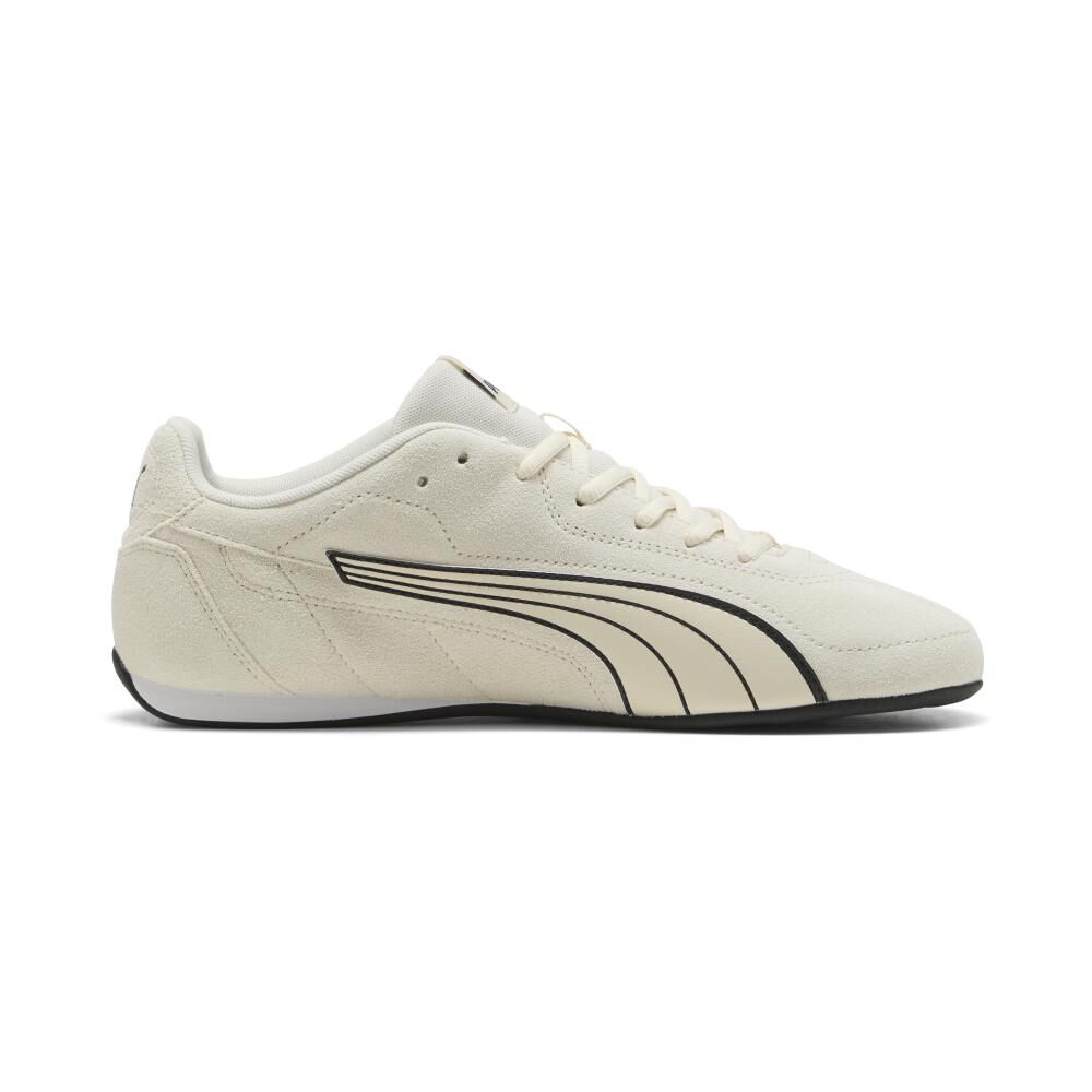 Zapatilla Urbana Mujer Puma Catch Beige image number 5.0