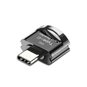 Adaptador Tipo C A Lector Tarjeta De Memoria Micro Sd Para Celulares Compatible Android