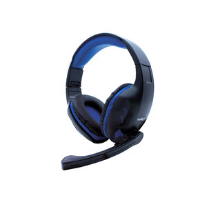 Aud&iacute;fonos Gamer Conector 3,5mm Azul - Ps