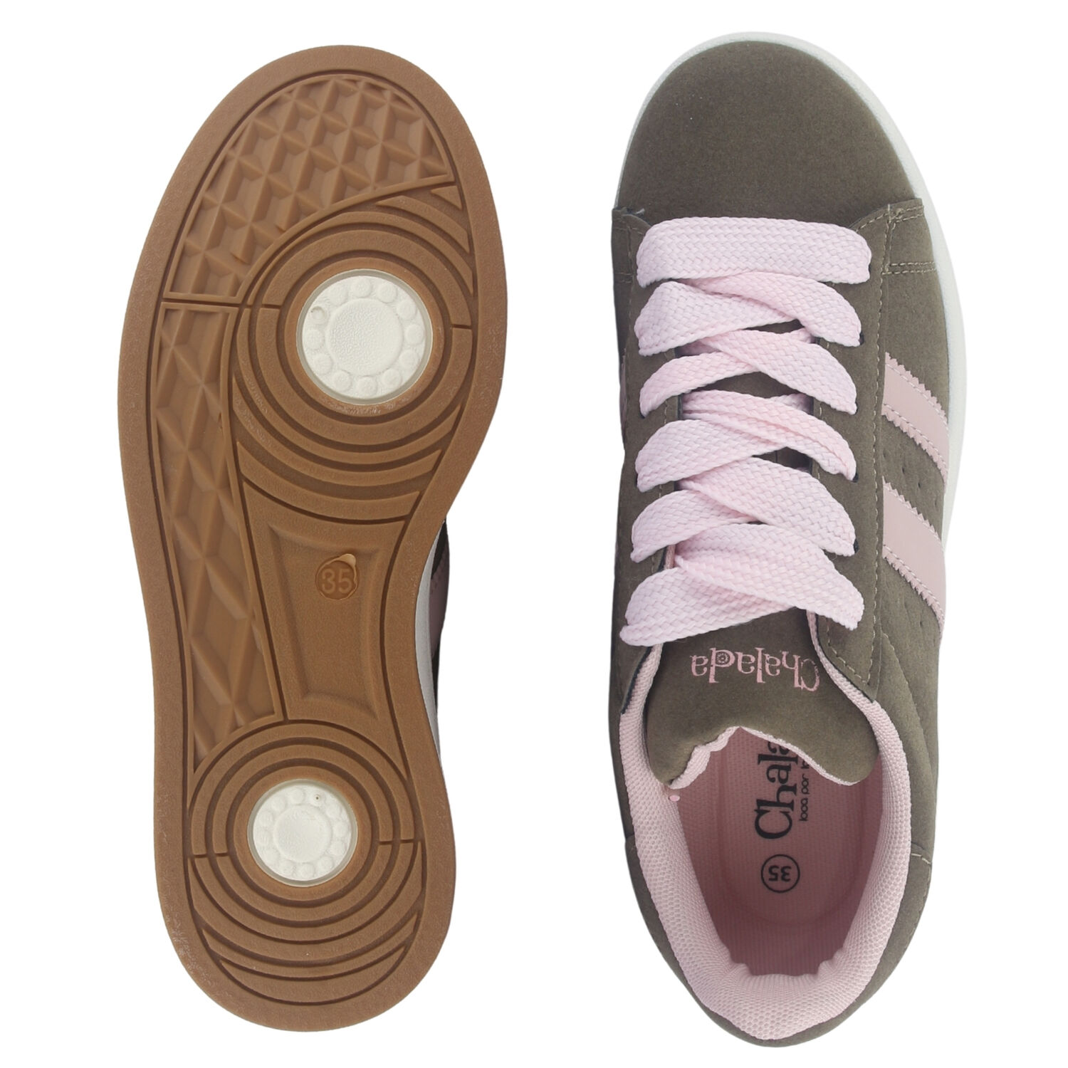 Zapatilla Mujer Chalada Annie-1 Caf&eacute;/rosado Urbano image number 6.0