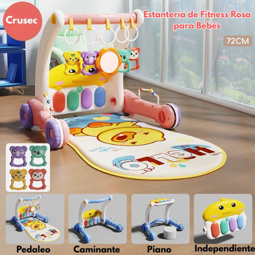 Gimnasio Infantil Musical Para Bebe Centro De Juegos image number 2.0