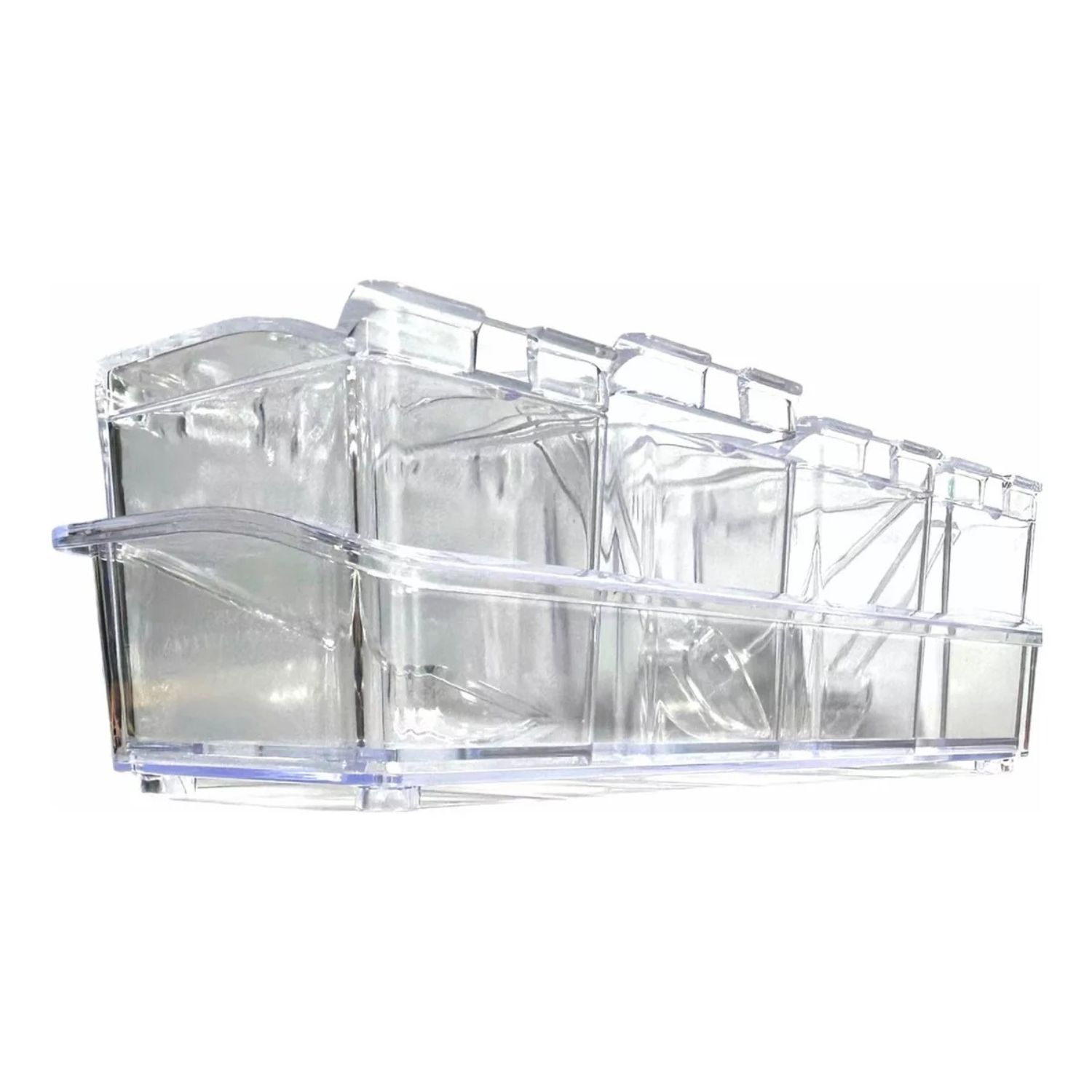 Especiero Acr&iacute;lico 4 Compartimientos Tapa 24cm Ideal Cocina image number 0.0