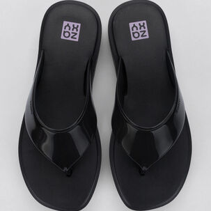 Sandalia Mujer Negro Zoom Zaxy