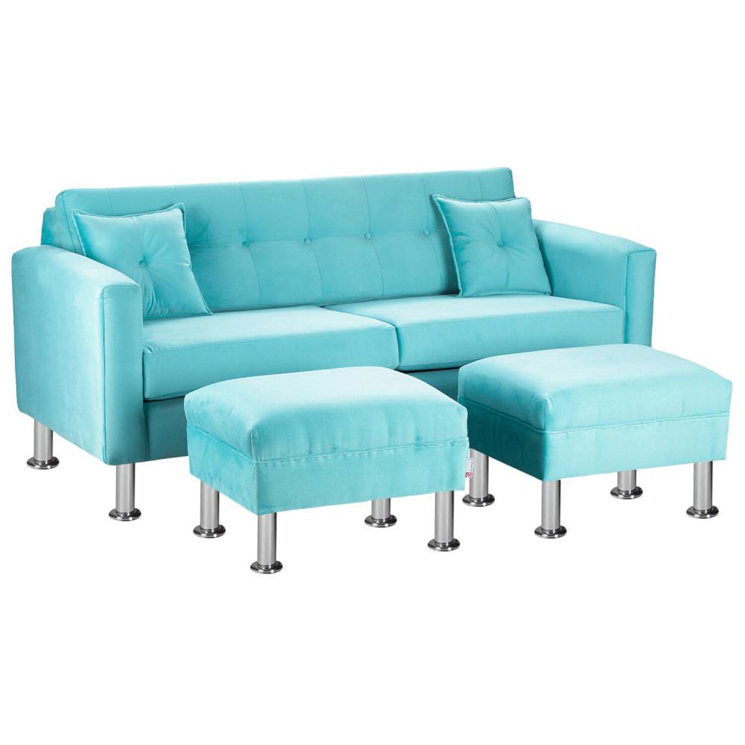 Sof&aacute; Bodevir New Retro / 3 Cuerpos + 2 Pouf image number 1.0