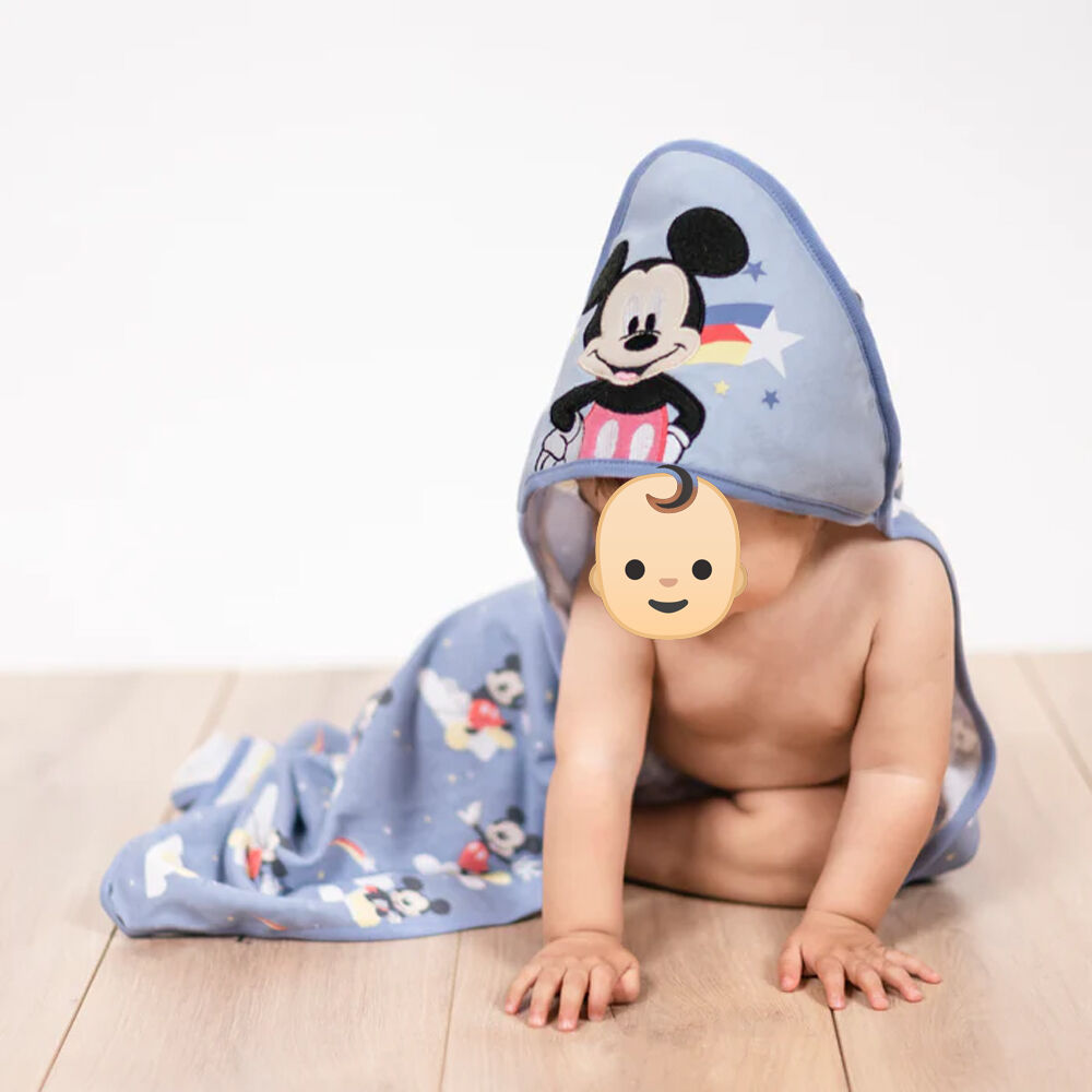 Toalla Capucha De Baño Para Bebé Guagua Disney Bambino image number 2.0