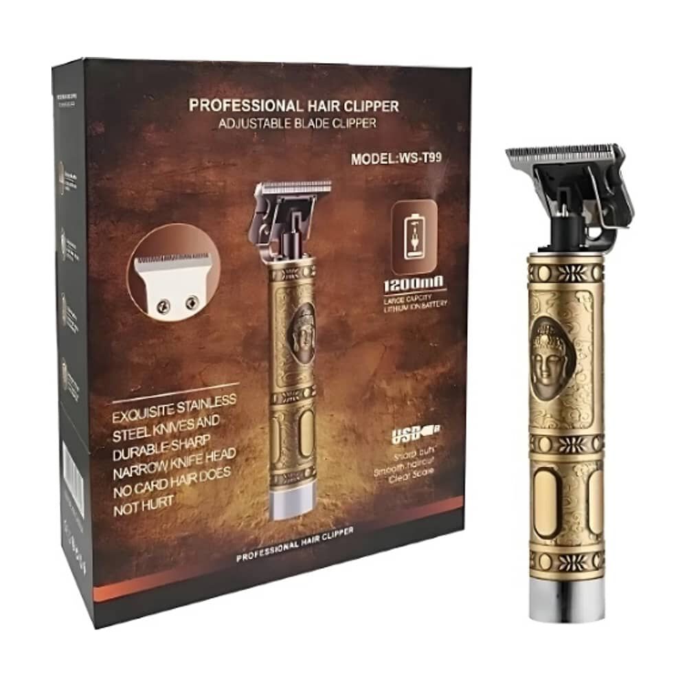 Maquina Para Afeitar Cortar Barba Pelo Recargable image number 0.0