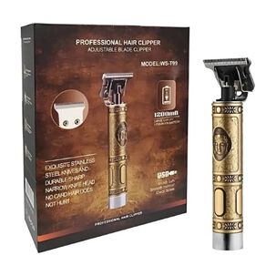 Maquina Para Afeitar Cortar Barba Pelo Recargable