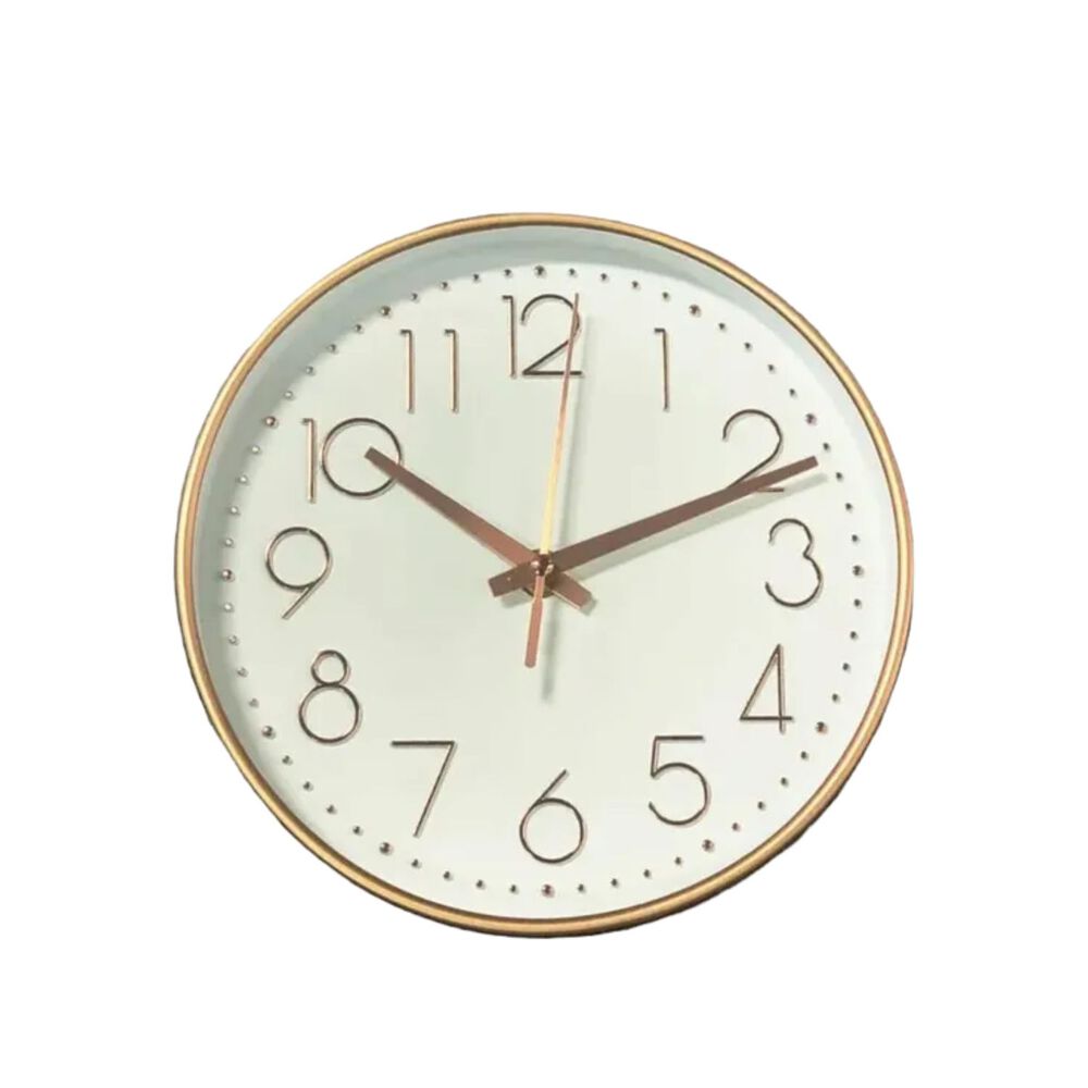 Reloj De Pared Decoracion Moderno 30cm Redondo Silencioso image number 0.0