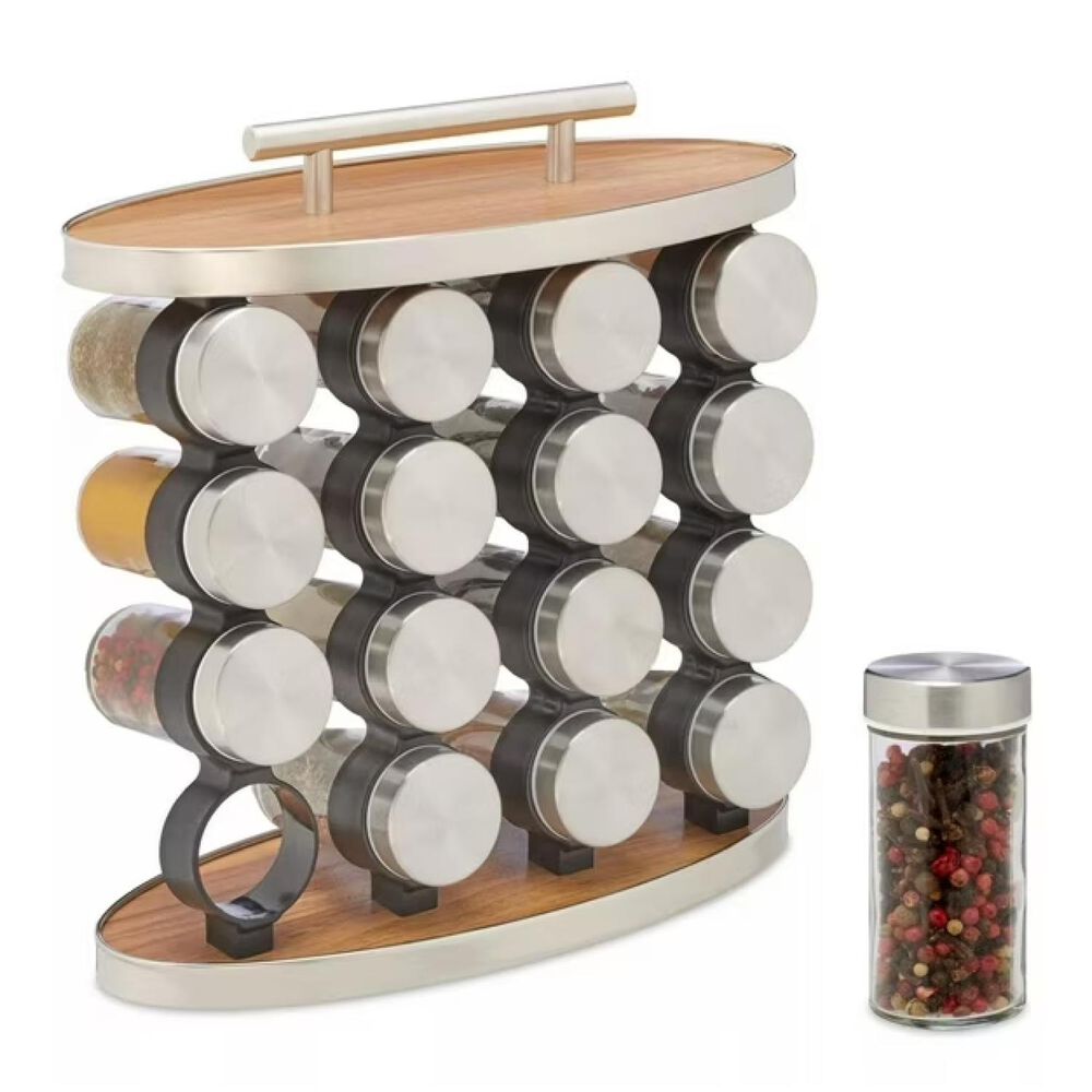 Set De Condimentero 16 Piezas 29x28cm Especiero Para Cocina image number 0.0