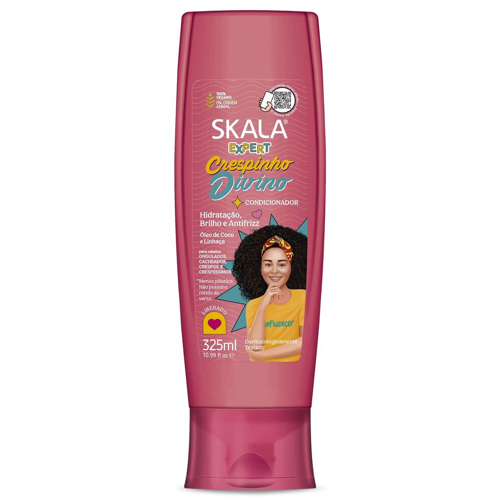 Kit Shampoo Y Acond Kids Crespinho Divino Skala Expert 650ml image number 2.0