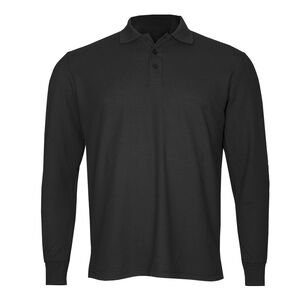 Polera Algod&oacute;n Pique Manga Larga Velox Hombre