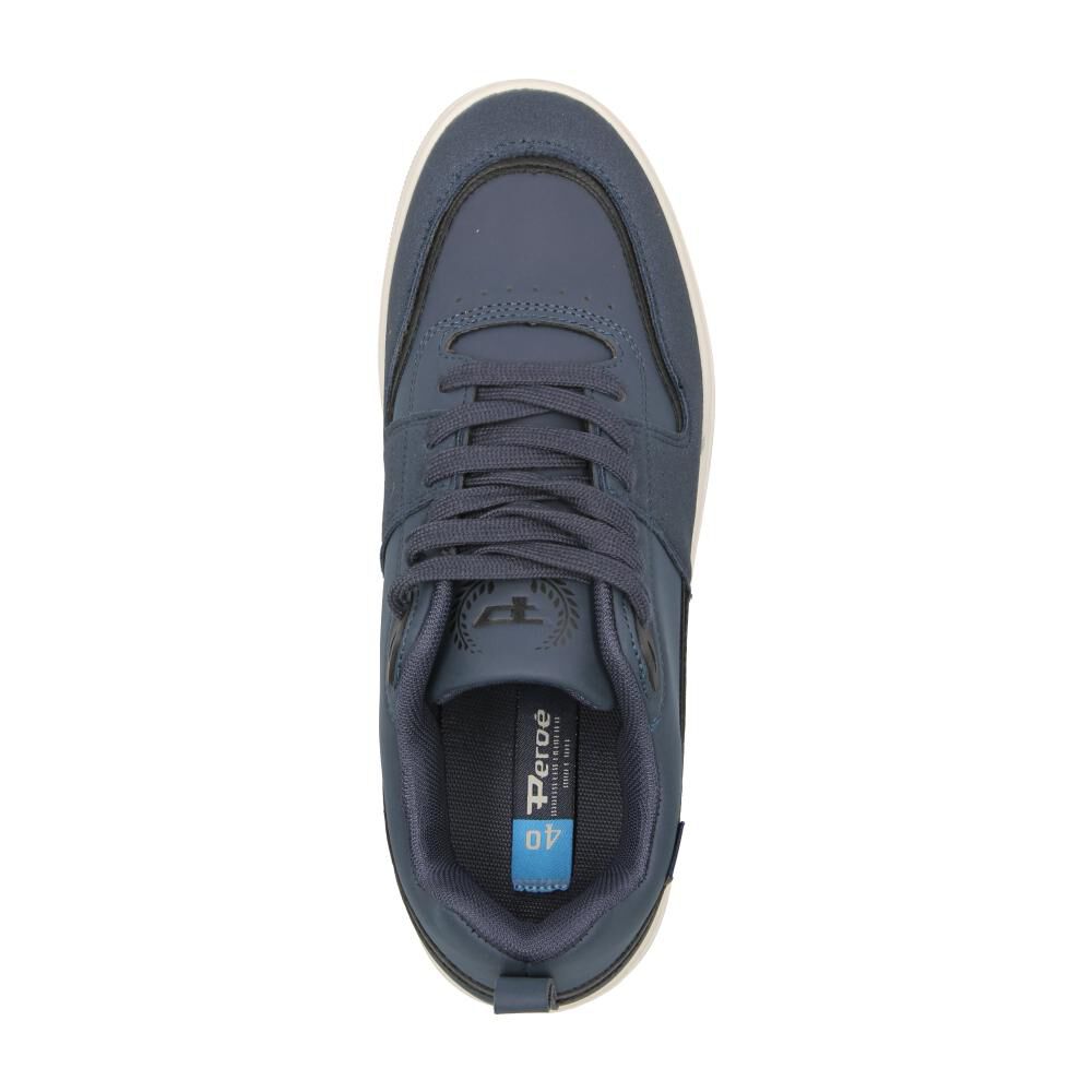 Zapatilla Urbana Hombre Peroe Navy image number 4.0