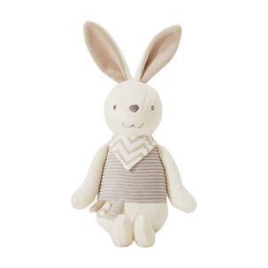 Peluche Conejo Blanco Para Beb&eacute;s 26 Cm