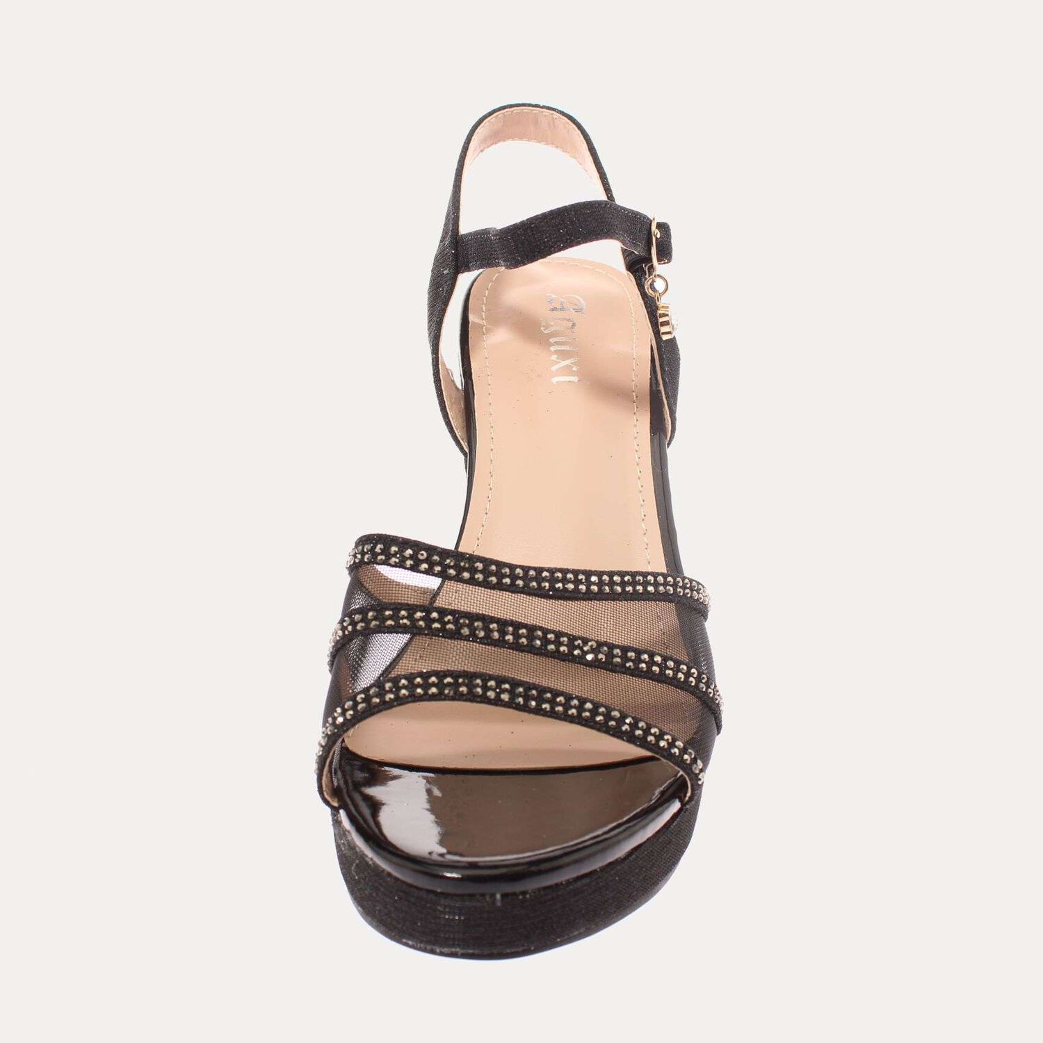 Zapato Tac&oacute;n Negro V&iacute;a Franca Art. 52212black image number 2.0