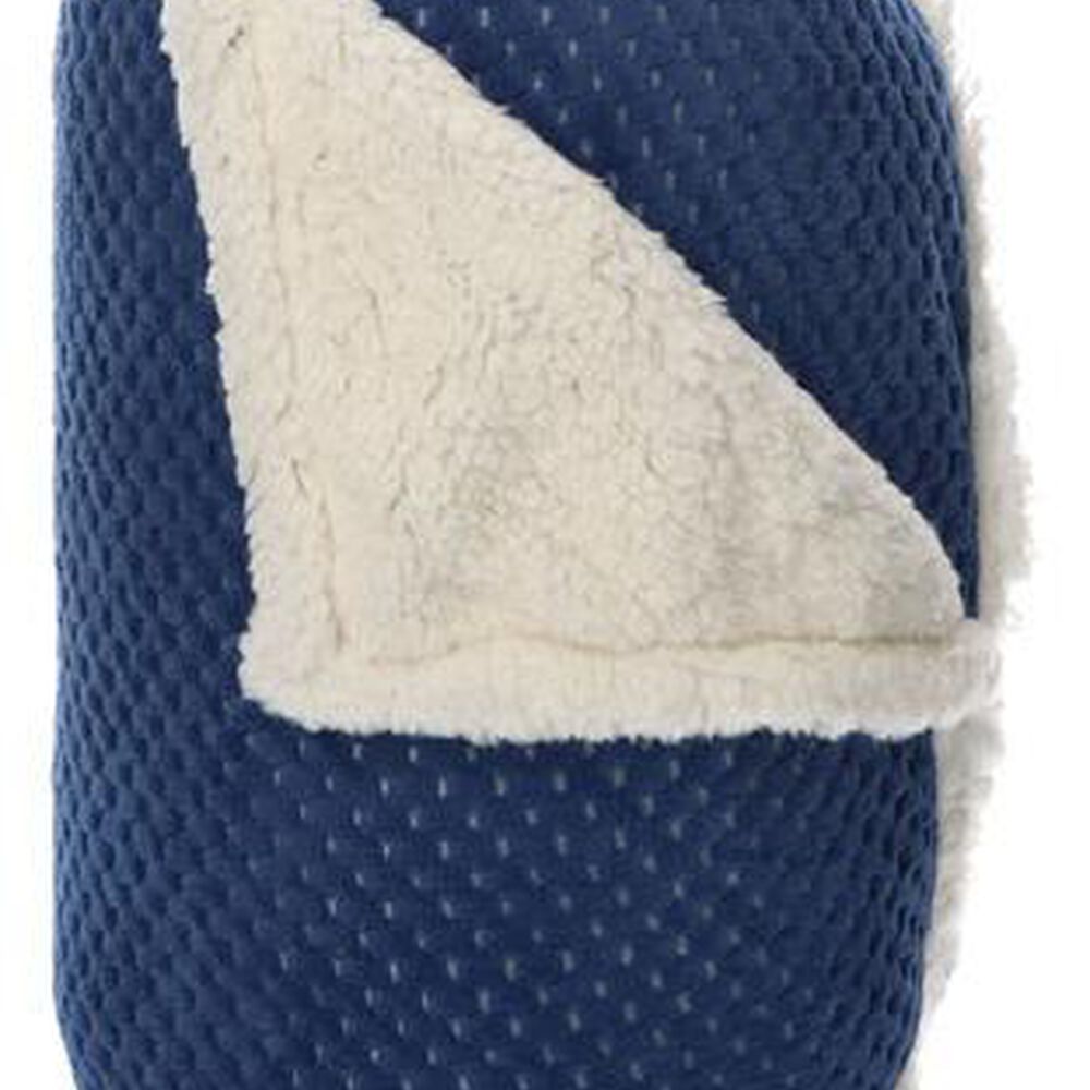 Frazada Andes Chiporro Panal Azul 2 Plaza image number 1.0