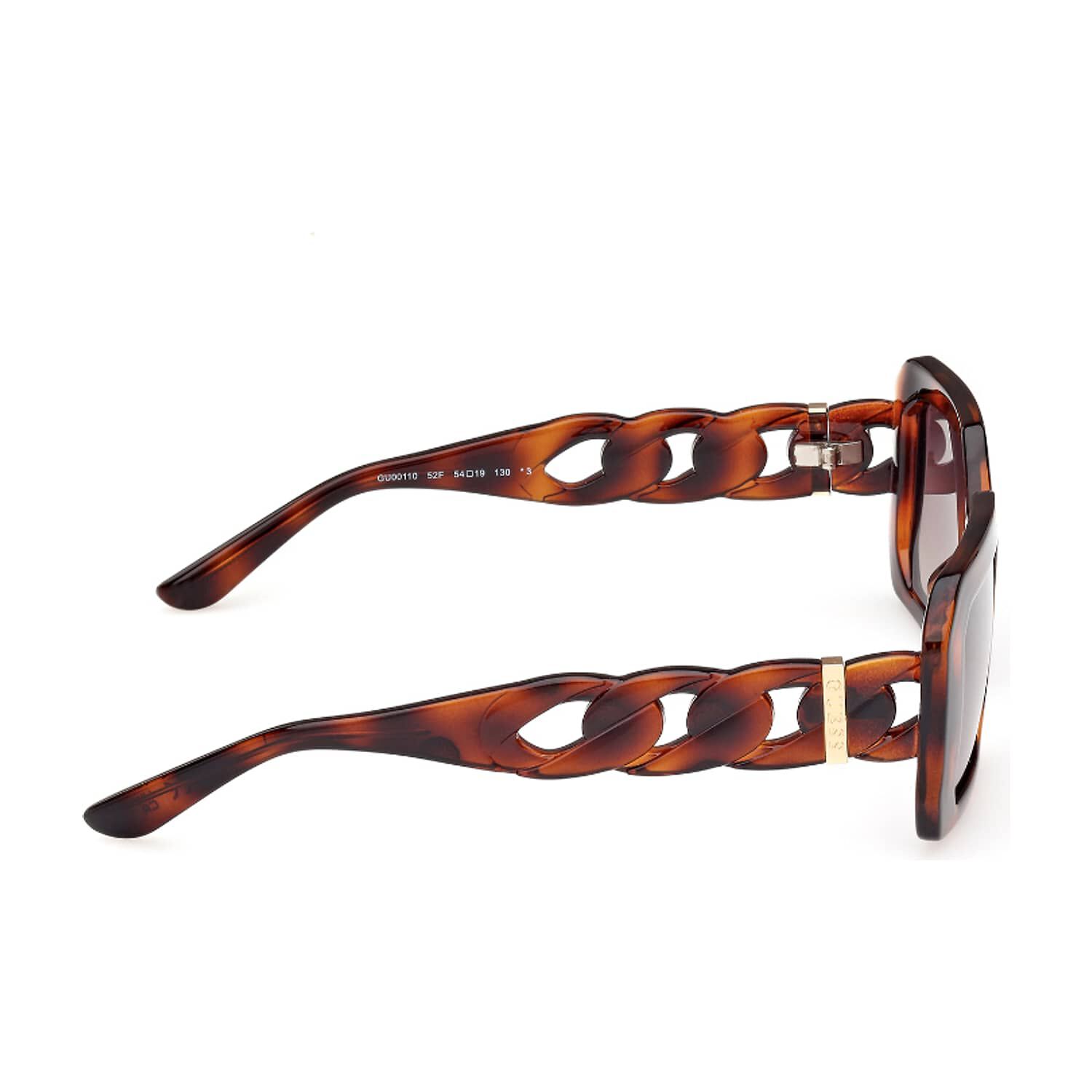 Lentes De Sol Havana Oscuro Degrad&eacute; Guess image number 6.0