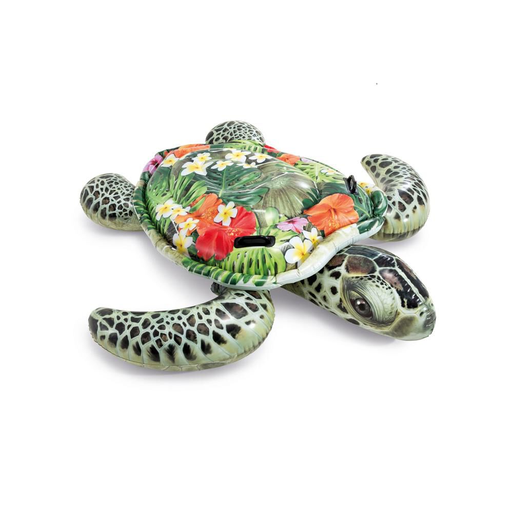 Flotador Montable Tortuga Realistic Intex image number 0.0