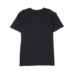 Polera Estampada Manga Corta Cuello Redondo Hombre Az Black