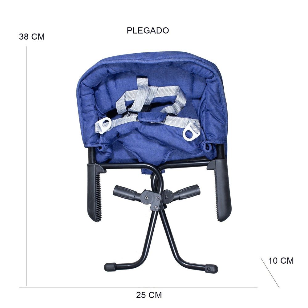Silla De Comer Eat & Bear Azul Sujeci&oacute;n De Mesa Portable image number 7.0