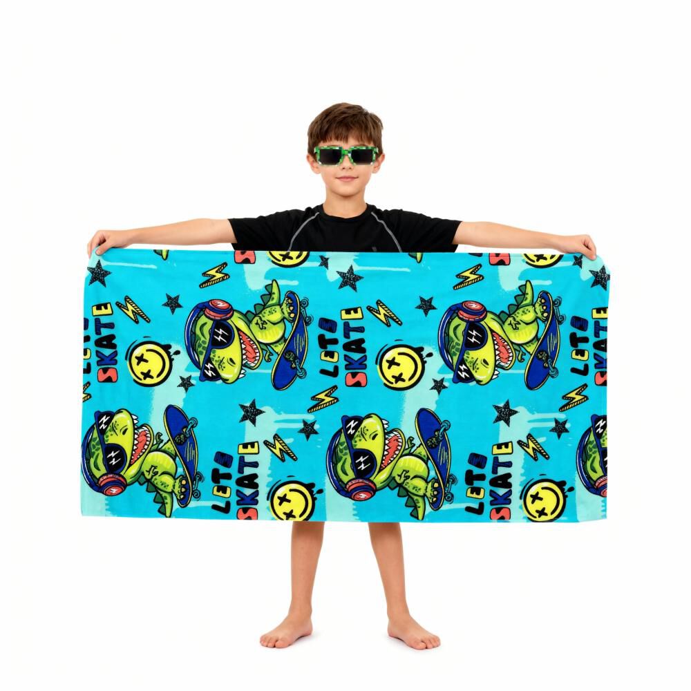 Toalla Playa Infantil + Lentes de Sol Casaideal Kids Fun / 75 X 150 Cm image number 2.0