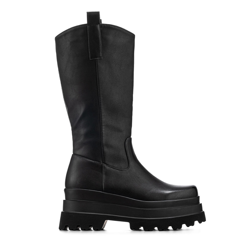 Bota Negro Casual Mujer Weide Czy580 image number 0.0