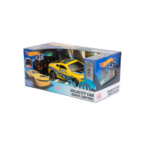 Rc Cars Hot Wheels 1:24 Velocity Car 4 Asst