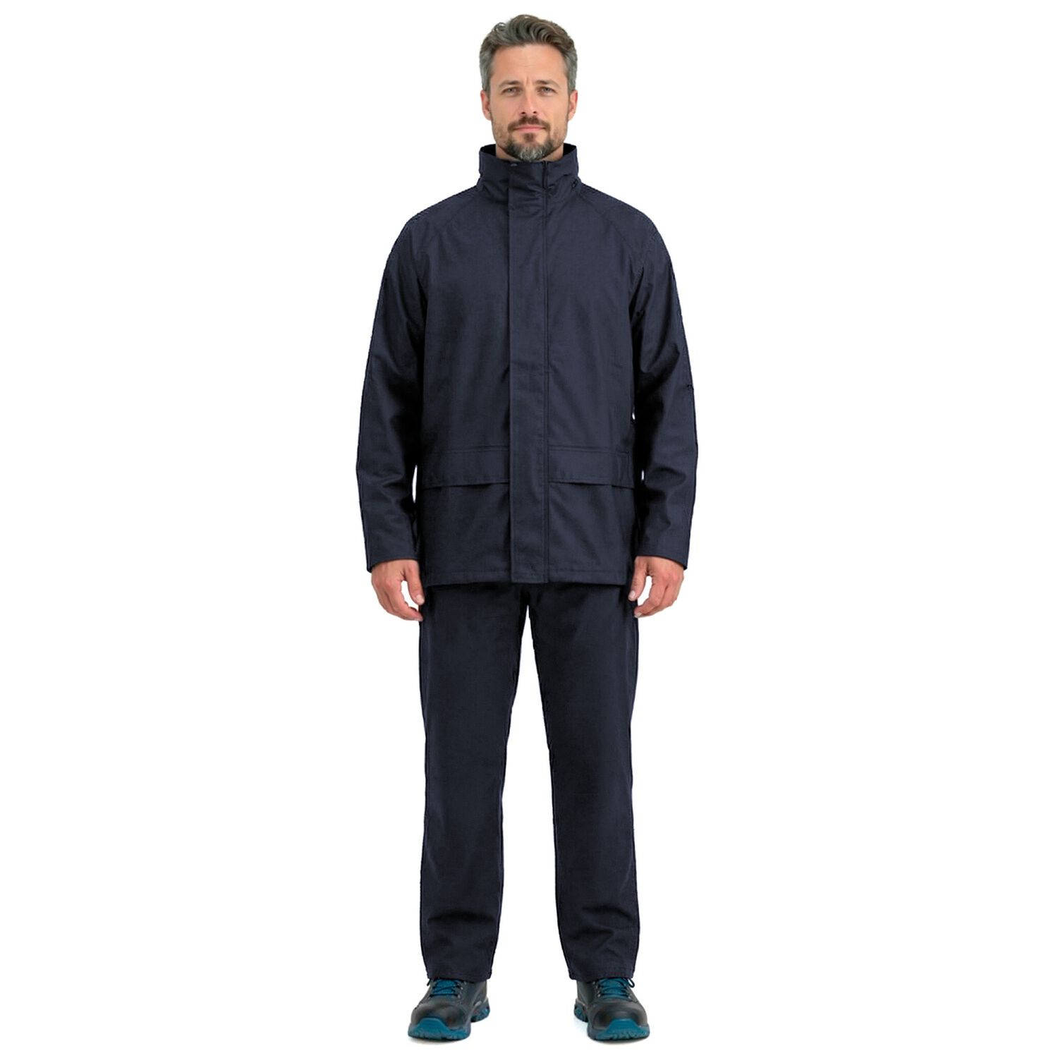 Traje Impermeable Alaska Pu/pvc Azul image number 0.0