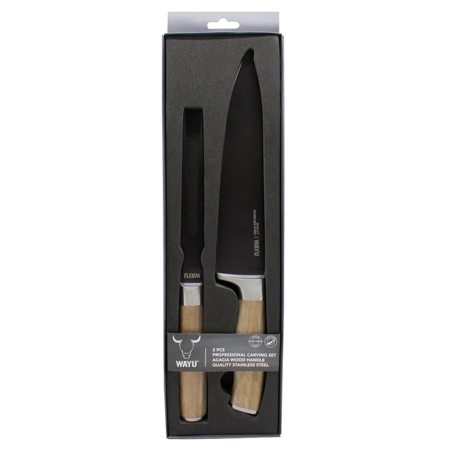 Wayu Cuchillo Y Tenedor Parrillero image number 2.0