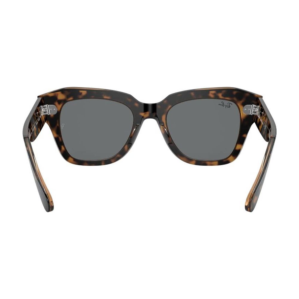 Lentes De Sol State Street Havana On Brown Ray-ban image number 6.0