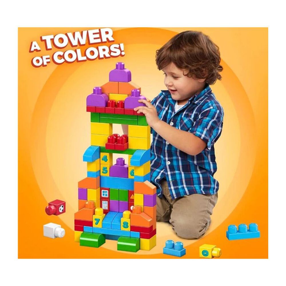 Juego De Bloques De Construccion De 100 Piezas Multicolor image number 1.0