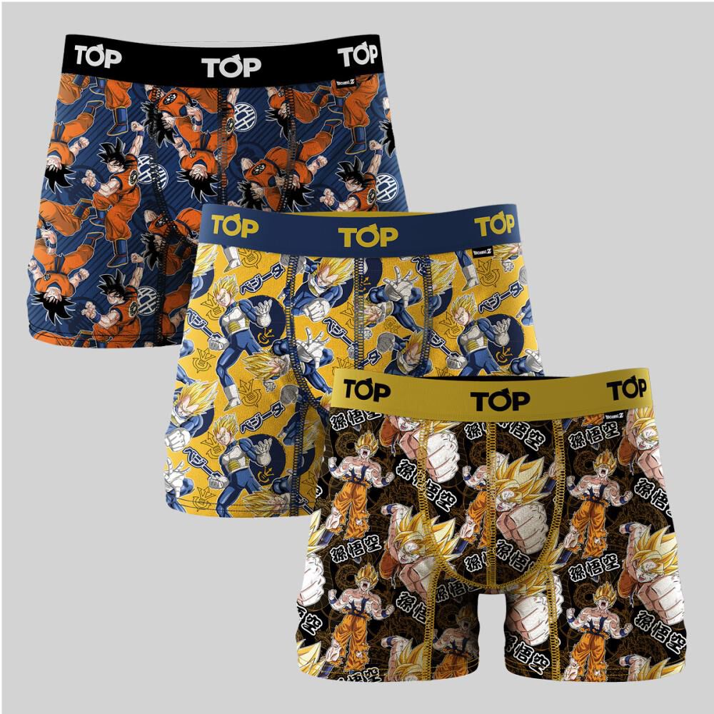 Pack 3 Boxer Algodón Dragon Ball Z Top image number 0.0