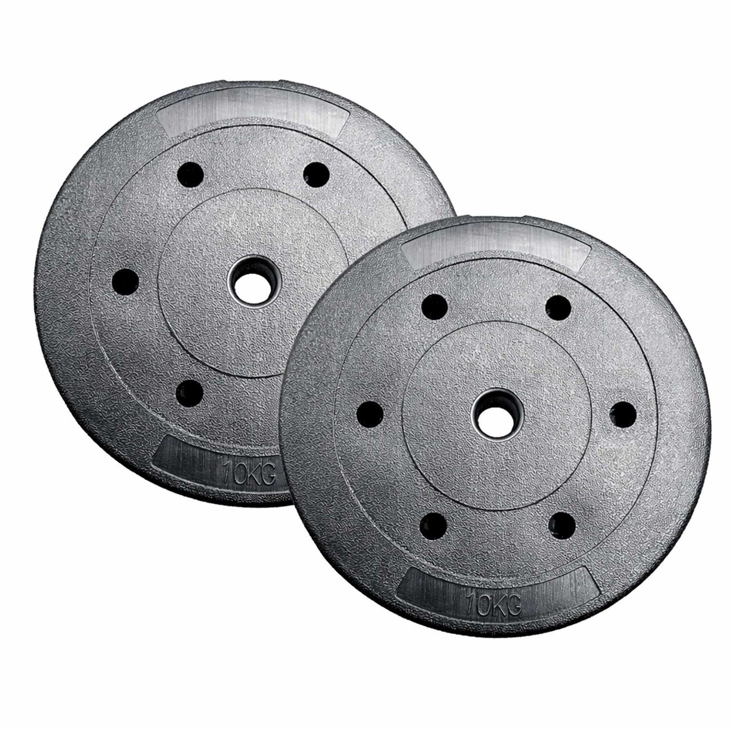 Set 2 Discos Pvc Preol&iacute;mpicos 10kg X 2 image number 4.0