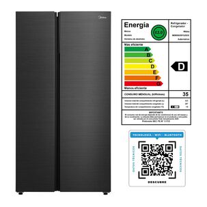 Refrigerador Side By Side Midea MDRS925FGEDX / No Frost / 700 Litros / D