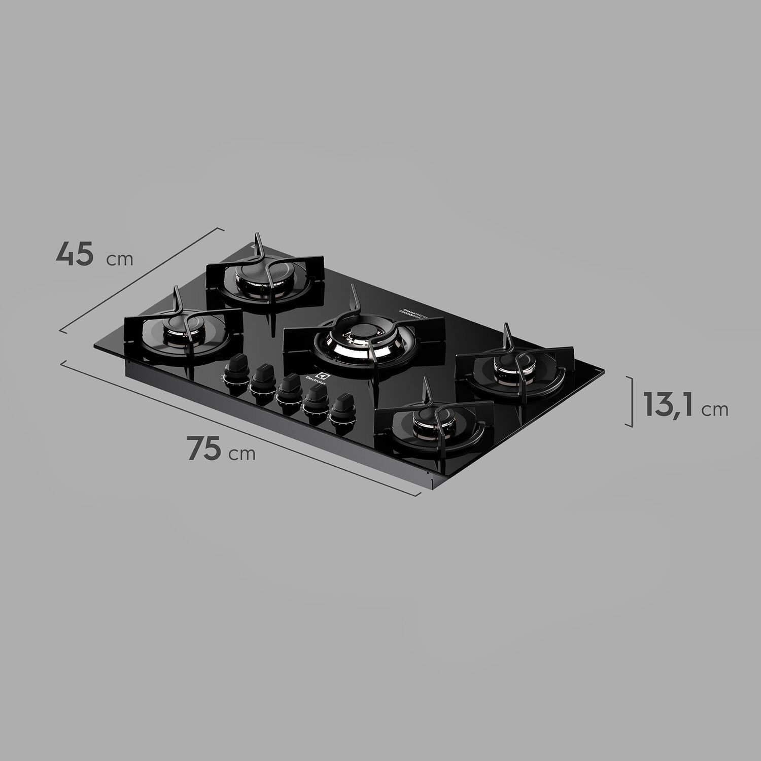 Encimera A Gas 5 Platos Experience Multi Llama Ke5gc image number 2.0