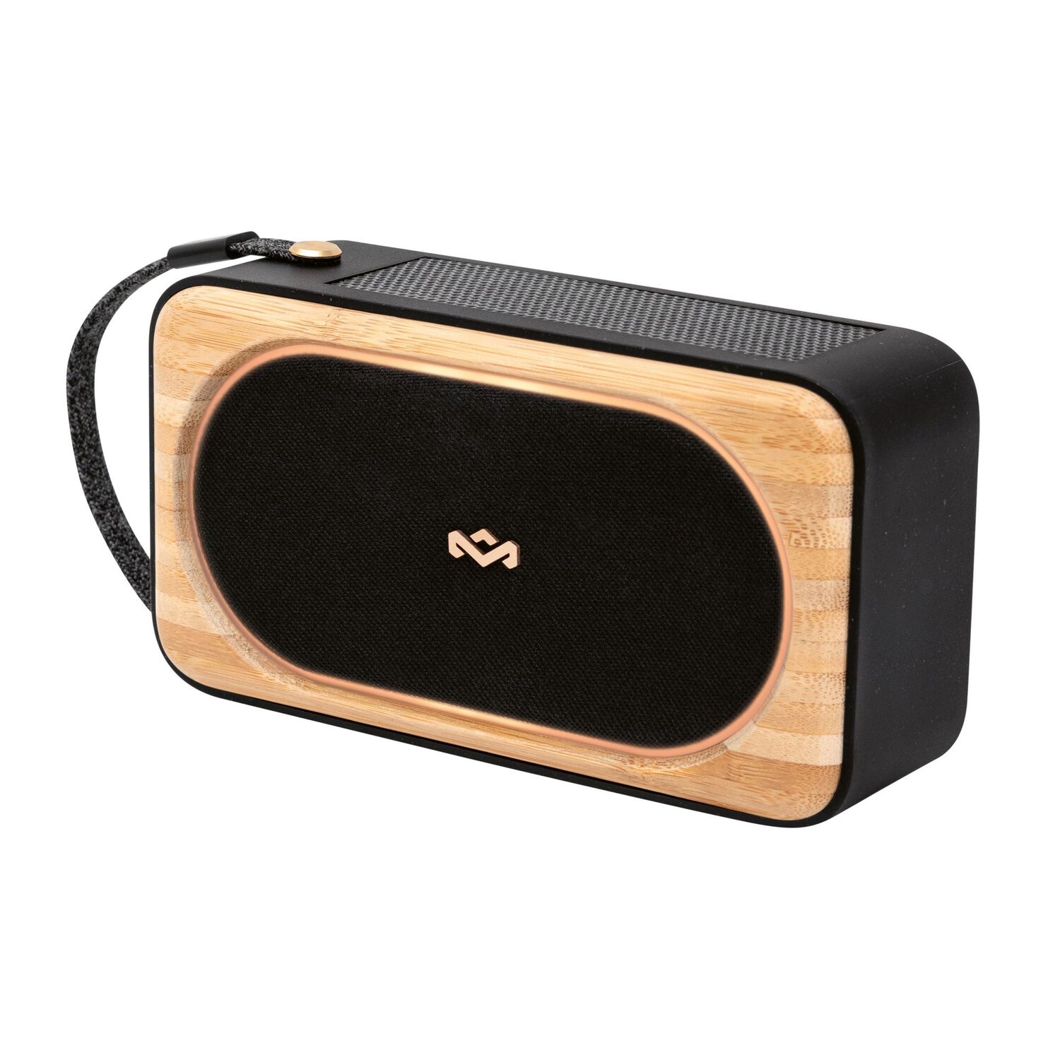 Parlante Bluetooth Roots Solar Negro Marley image number 0.0