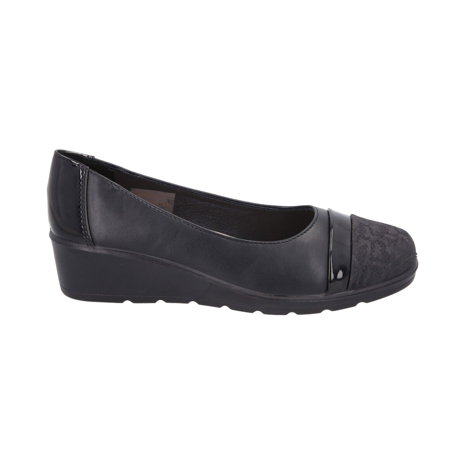 Zapato Mujer Negro Lipa Police image number 0.0