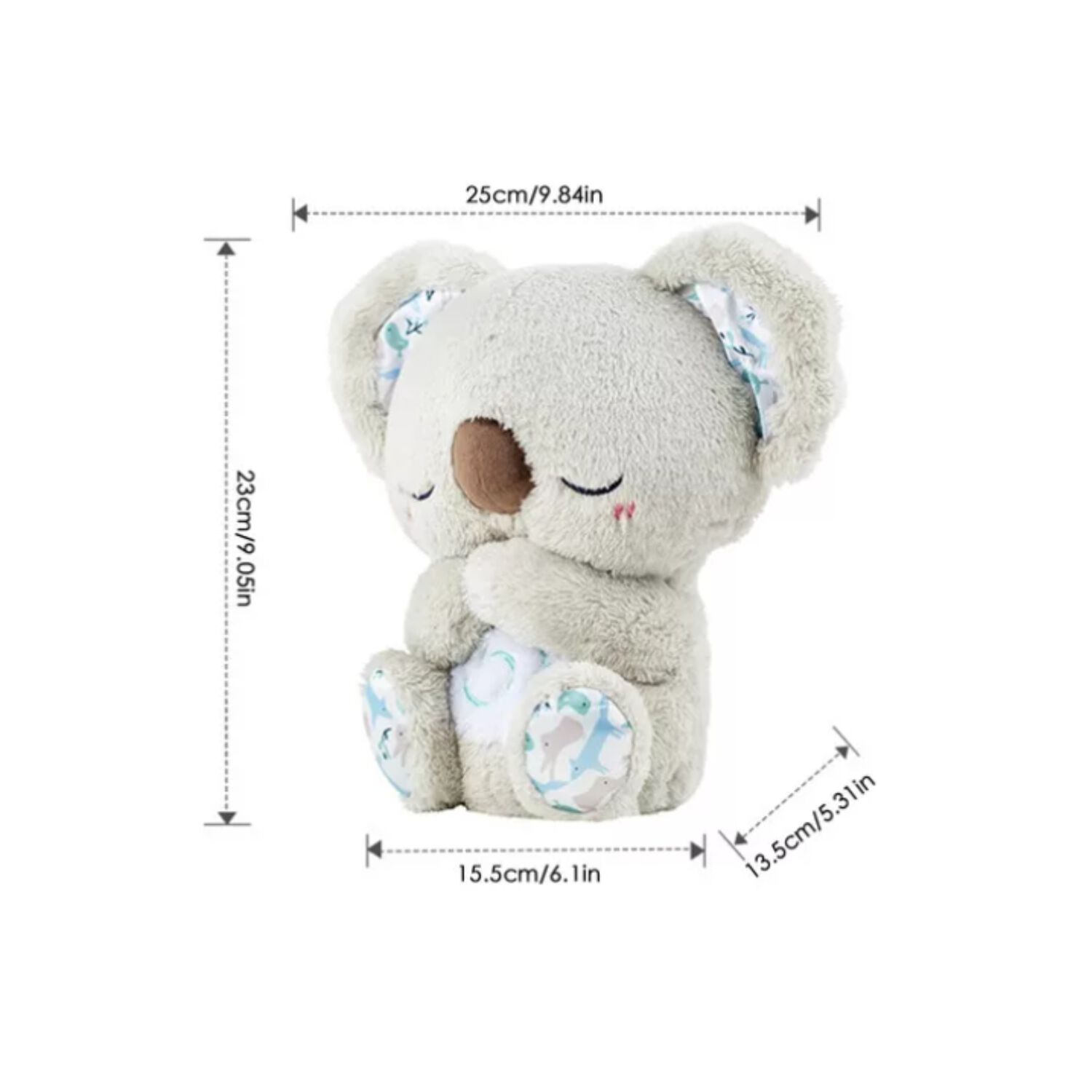Koala Respira Real Peluche Calma Beb&eacute; Dormir Sue&ntilde;o Relajante image number 18.0